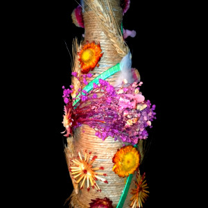 Dekoracja rustykalną "Panna jesienna"