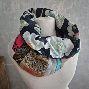 Komin patchworkowy  kolorowy