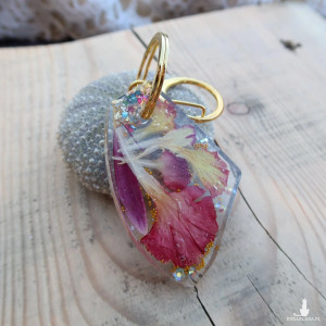 Brelok z żywicy epoksydowej - Flower Essence