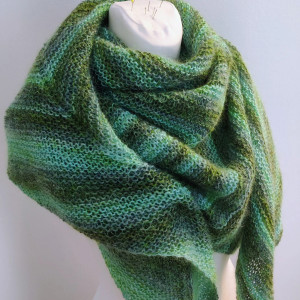 Chusta wełniana hand made