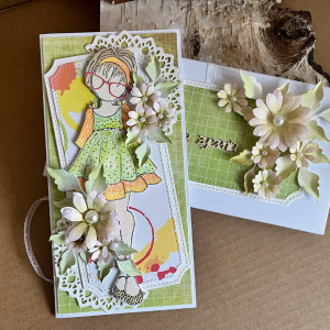 293,kartka na urodziny/imieniny dziewczynki