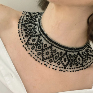 Naszyjnik z czeskich koralików