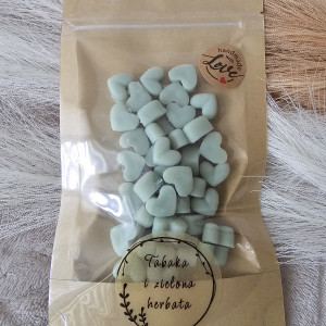 100% sojowy wosk do kominka o zapachu Tabaki i zielonej herbaty