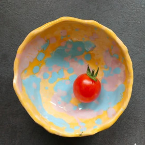 ceramiczna miseczka pastelowa murano