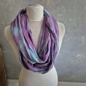 Komin farbowany bawełna