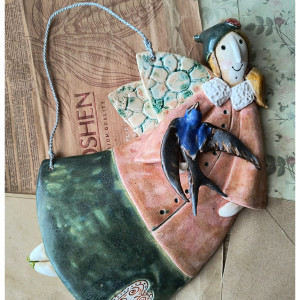 Aniołek z jaskółką