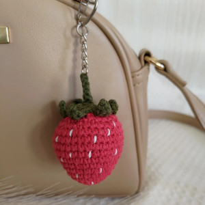 Brelok truskawka, Brelok do kluczy, Brelok dla dziecka