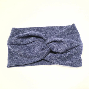 ciepła wełniana opaska turbanowa