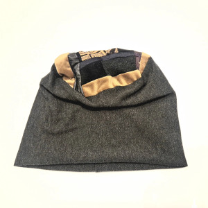 Czapka grafitowa na podszewce