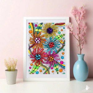 67. ROZKWIT FANTAZJI  - rysunek, plakat.