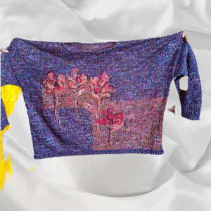 Jesienny sweter damski