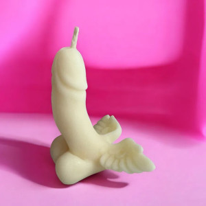 Świeca sojowa body penis panieńskie urodziny 18