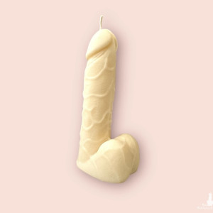 Świeca sojowa duży penis panieńskie urodziny 18