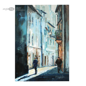 Ulica pełna światła