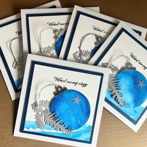 303,Boże Narodzenie- zestaw 5 kartek