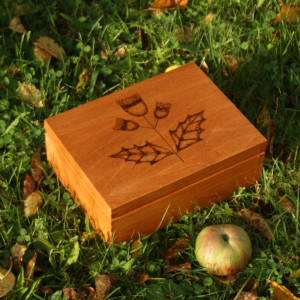 herbaciarka/szkatułka z ostem