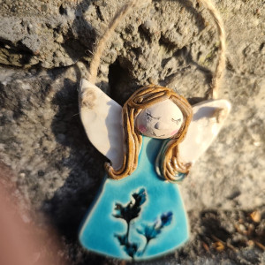 Aniołek ceramiczny