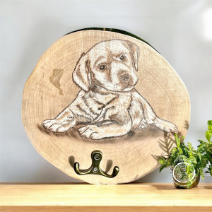 Wieszak ze szczeniakiem