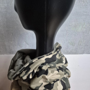 Komin moro z dzianiny