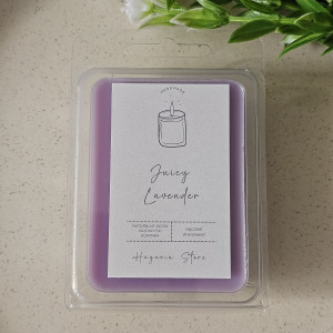 Sojowy wosk do kominka o zapachu Juicy lavender