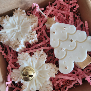 Zestaw upominkowy świec sojowych