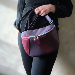 Nerkotorebka/ torebka bordo/bakłażan