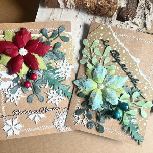 307,Boże Narodzenie -zestaw 2 kartek