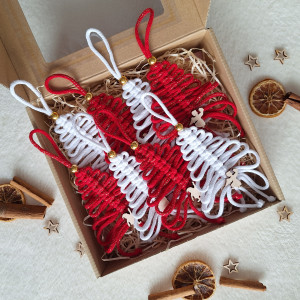 Ozdoby świąteczne choinki 8 sztuk