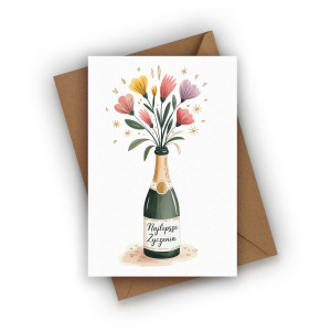 Kartka urodzinowa- Najlepsze życzenia