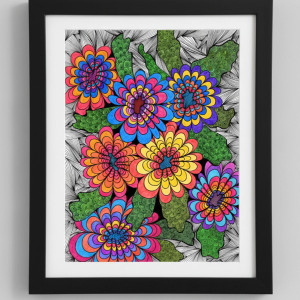 28. RADOŚĆ - rysunek, plakat.