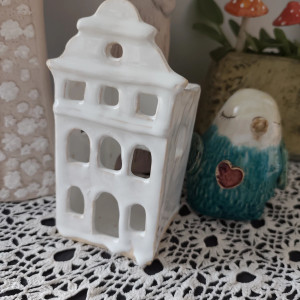 kamieniczka ceramiczna - lampion