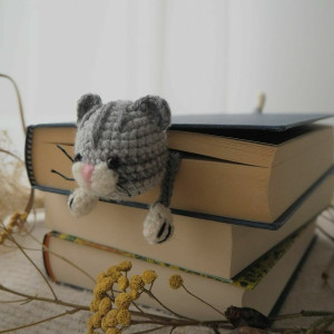 Zakładka do Książki Szary KOT