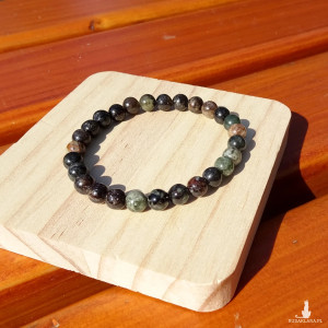 Bransoletka z kamieni  Flogopit Mika magnezowa Cierpliwość