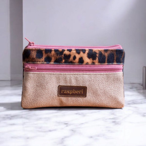 Kolorowy portfel panterka