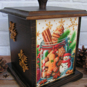 Świąteczne pudełko na słodycze