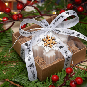 Mydełko zapachowe Śnieżynka  pudełku