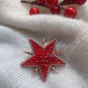 Broszka GWIAZDKA