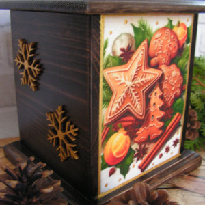 Pudełko/pojemnik na świąteczne słodycze