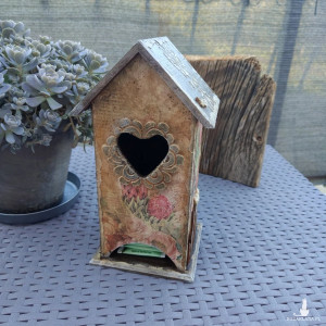 Dekoracyjny domek na herbatę Vintage Garden