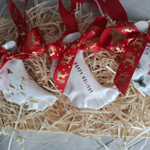 Pierogi z gliny samoutwardzalnej gliny Świąteczne