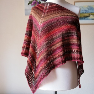 Kolory jesieni 2 - miła, lekka, ciepła chusta