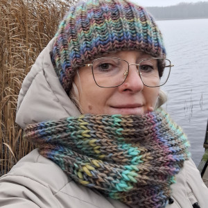 Komplet wełniany zimowy