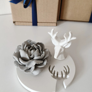 Zestaw dekoracyjny podstawka pod biżuterię dyfuzor pasywny