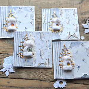 Zestaw kartek świątecznych. Kartki świąteczne na Boże Narodzenie