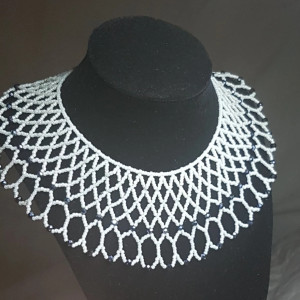 Naszyjnik Krywulka Biała 20 -41