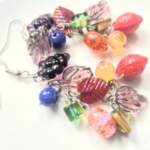 Kolczyki owocowy raj