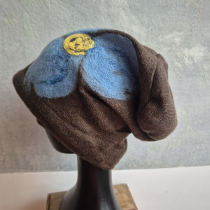 Czapka wełniana  ostatnia brazowa