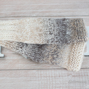 Mitenki z wełną Beże i Brązy