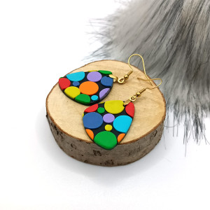 „JESSICA” kolczyki z glinki polimerowej