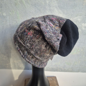 Czapka malutka smerfetka szara